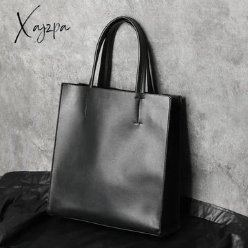 Simple Fashion Shoulder Bag Men Women Large-Capacity Handbag Tote Business Casual Sling Laptop Bags